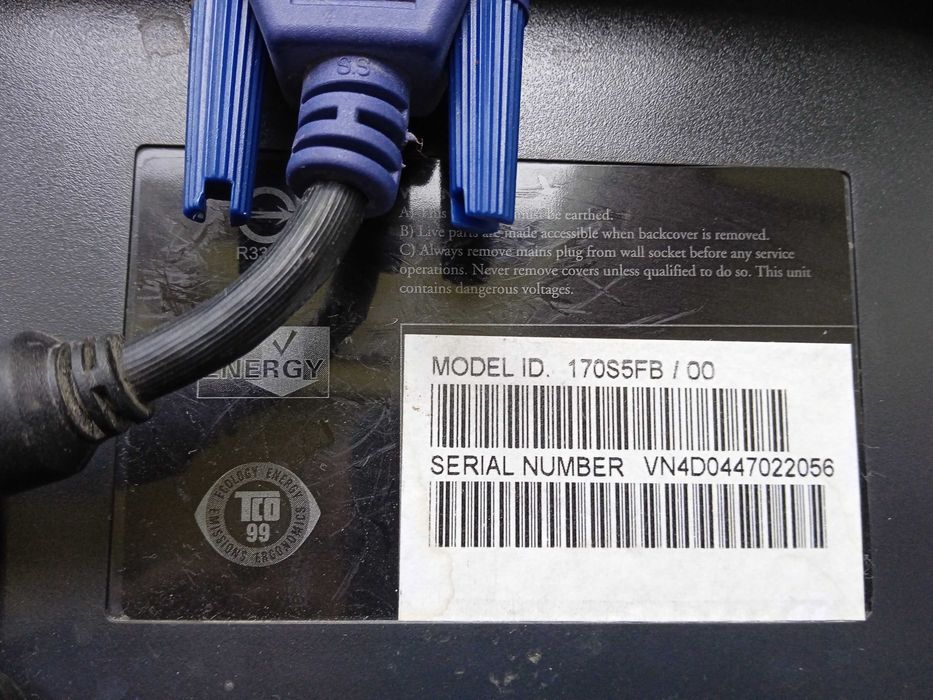 Монитор Philips 170S5 17", Венгрия.