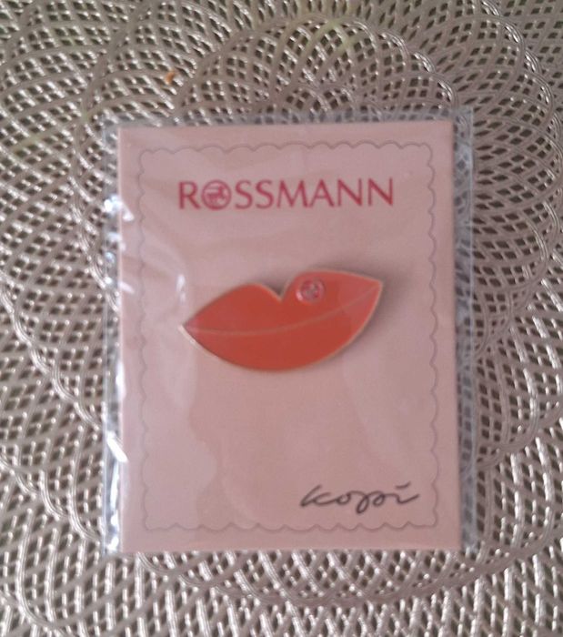 Przypinka (pin) Rossmann - nowy - 30 zł
