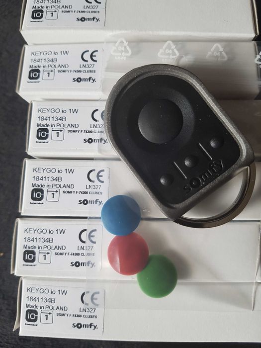 Nowy pilot Somfy Keygo IO lub RTS 4-kanałowy Wisniowski Pulsar
