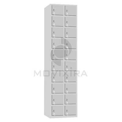 Armário Vestiário Fenólico 5 Cacifos, com 1900A*305L*500P