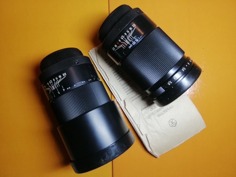 Довгофокусні обьективи Юпітер 37 А Юпітер 21м