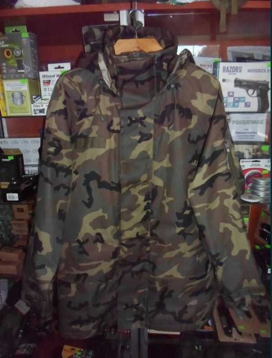 Kurtka Przeciwdeszczowa Goretex Armia Hiszpania Woodland 2 7080/0005