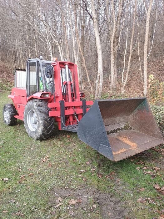 Manitou M430.CP wózek widłowy terenowy 4x4 Perkins łyzka