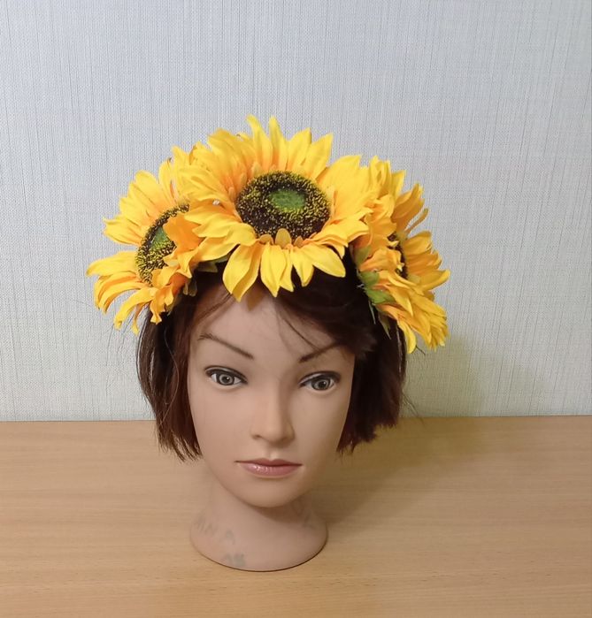 Венок подсолнухи