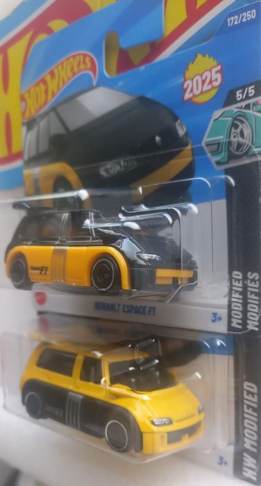 Conjunto 2 Renault Espace F1 Hot Wheels