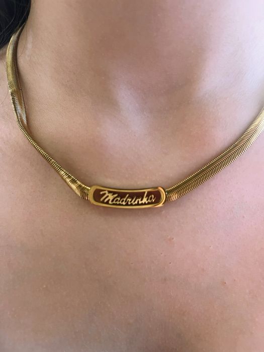 Colar madrinha em aço