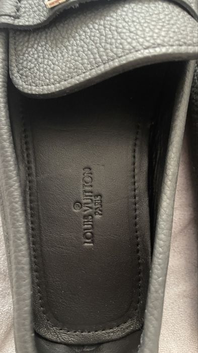 Skórzane mokasyny Louis Vuitton 46