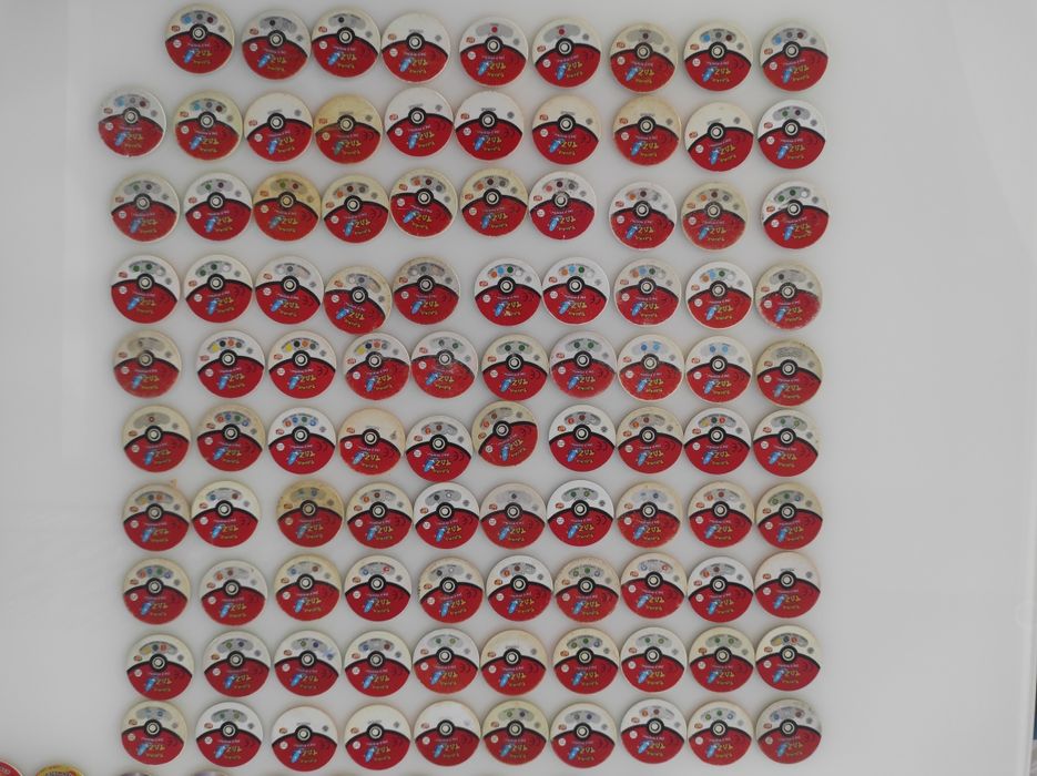 Pokemon tazo 2d seria 1 set 1 i 2 komplet kolekcja rezerwacja