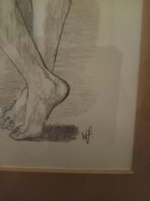 Sprzedam. Praca wykonana ołówkiem na papierze.