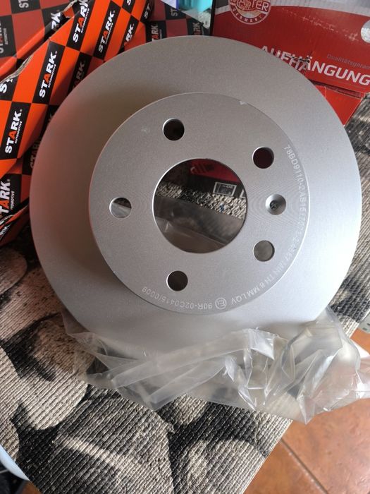 Peças Zafira A, barra estabilizadora, discos, pastilhas