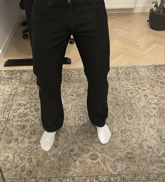 Jeansy czarne rozmiar 32/32