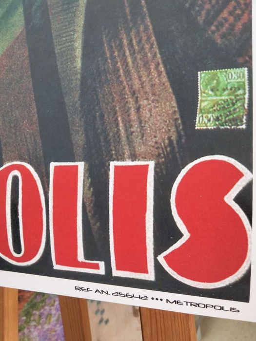 Poster  Metropolis de Fritz Lang  (TOKIO - 1927) art déco