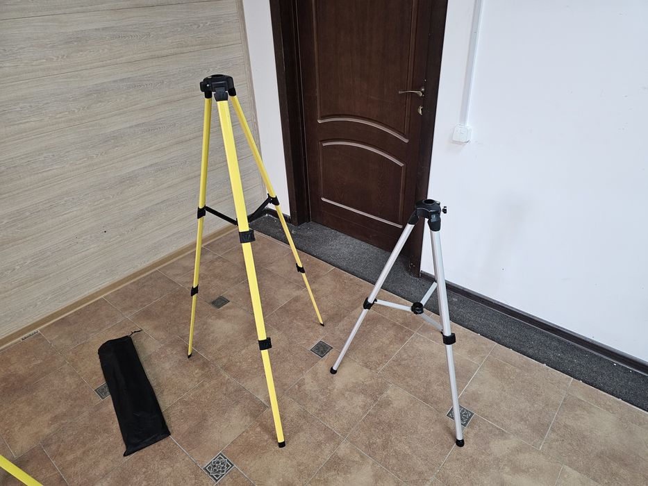 Штатив для Штанги 1,3м , тринога для распорки Лазерного уровня +Чехол