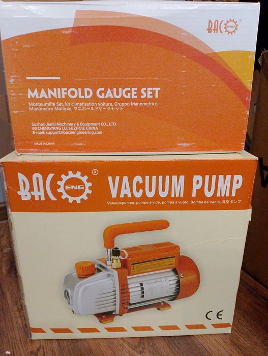 pompa próżniowa do odpowietrzania klimatyzacji