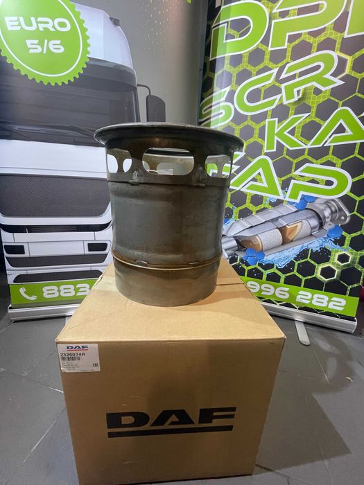 Filtr DPF EURO 6 DAF POLIFT Sprzedaż Wymiana