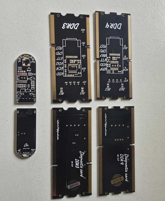 DDR4 + DDR3 + USB тестери   комплект для швидкої діагностики ноутбуків