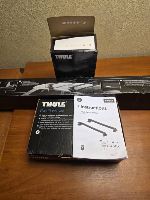 Bagażnik dachowy Thule Wingbar Evo Black 135