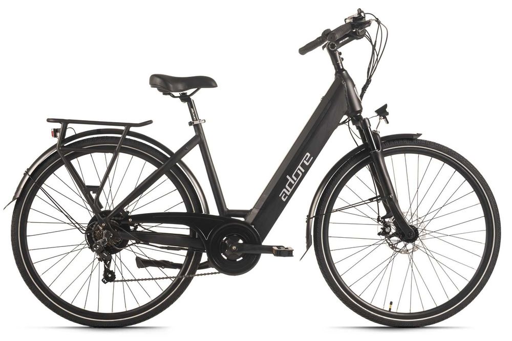 Adore E-Citybike CV-180 28" Czarny mat 320-328