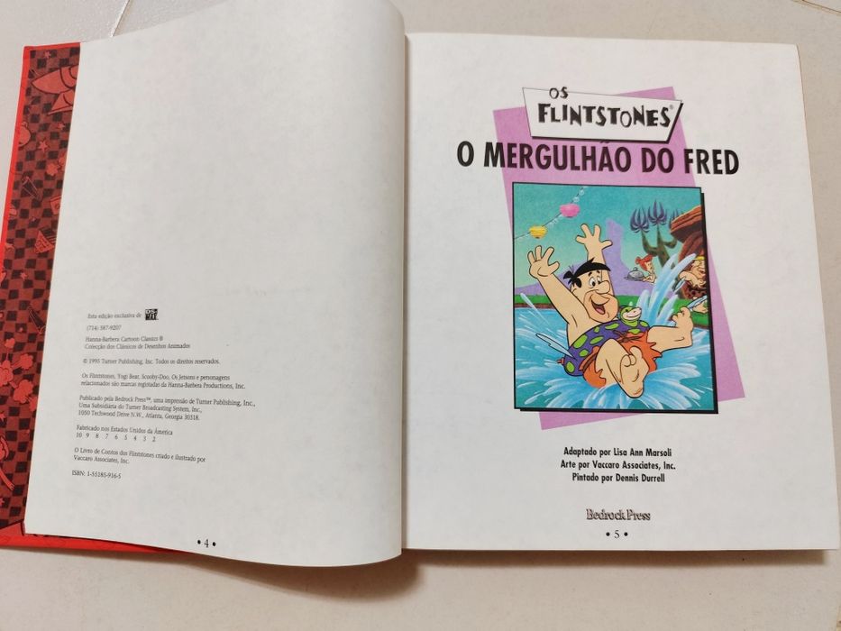Livro: Clássicos de Desenhos Animados - Flinstones (398 páginas)