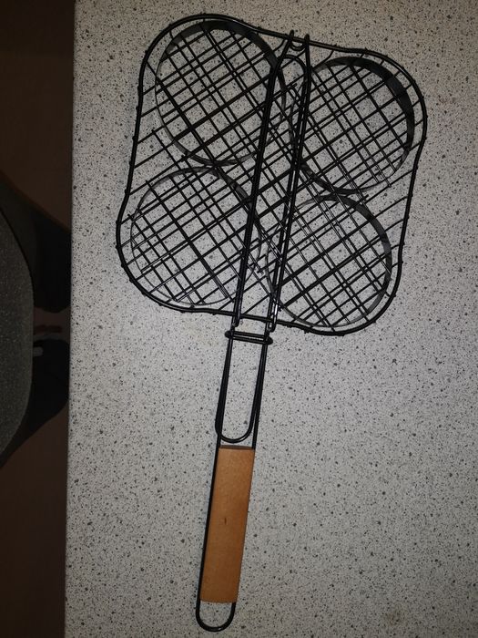 Ruszt do grillowania burgerów 26cm X 26 cm NOWY