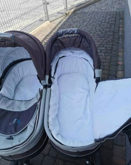 Wózek dla bliźniaków