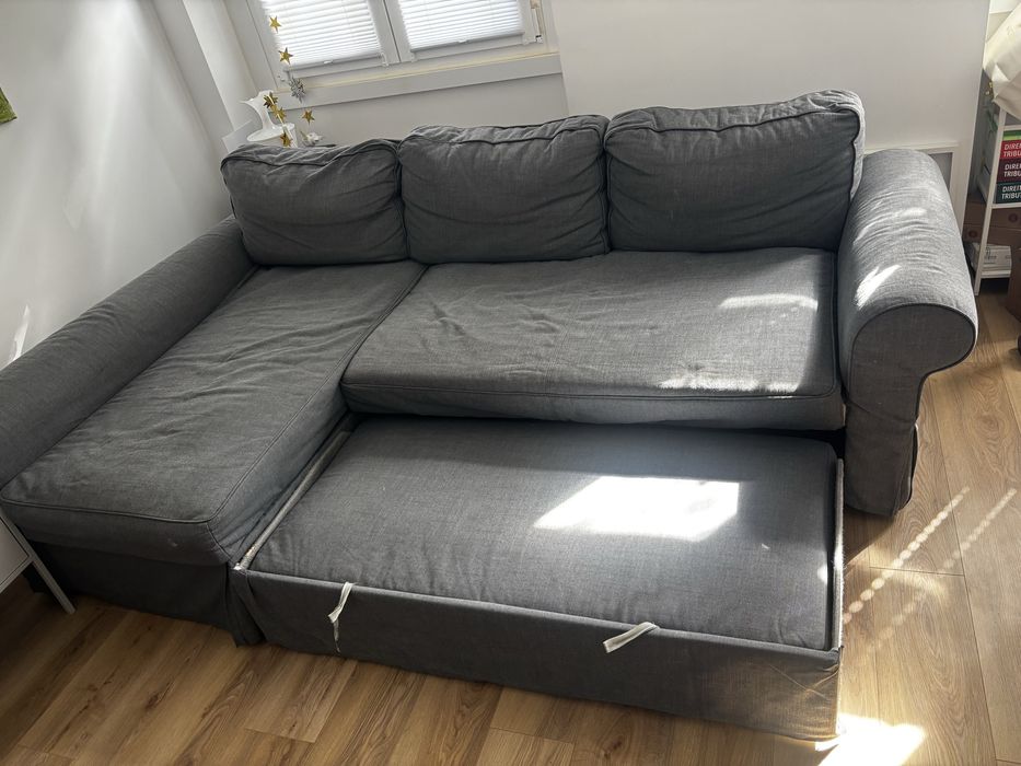 Sofa cama em L, EKTORP Ikea