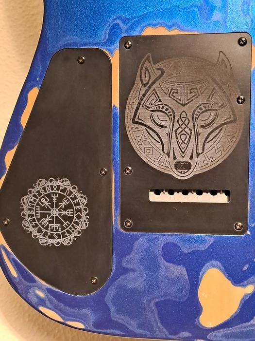 Guitarra elétrica jackson dinky customizada