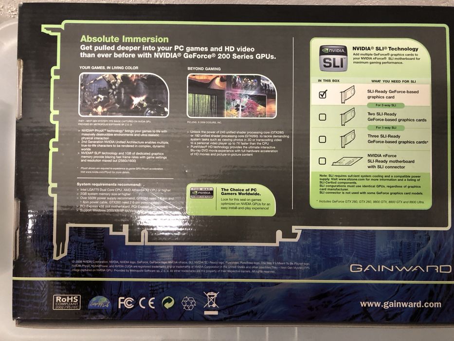 Karta graficzna GeForce GTX 260 896 MB DDR3 448bit Limited Edition