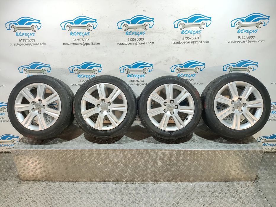Conjunto Jantes 17 Originais Audi A4 B8 7,5J ET 45 5x112