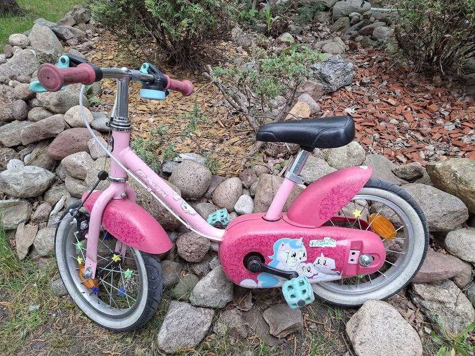Rowerek dla dziewczynki decathlon unicorn 500