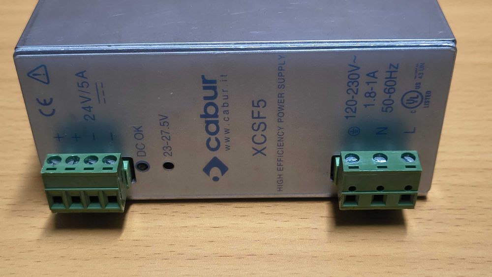 Zasilacz impulsowy CABUR XCSF5 24V/5A