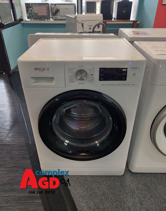 Pralka PAROWA Whirlpool FFB7038BVPL 7 kg Wyświetlacz Silnik indukcyjny
