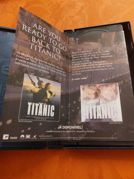 Titanic 1998 VHS