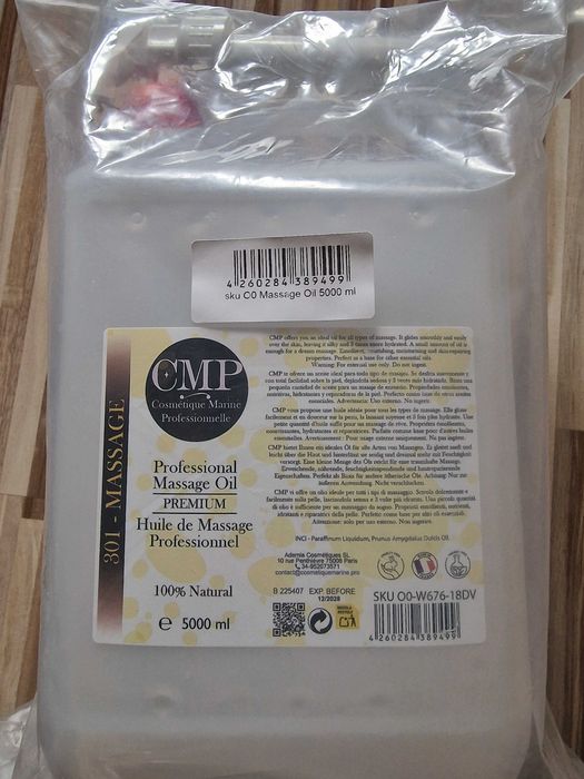 CMP Profesjonalny olejek do masażu ciała 5000ml