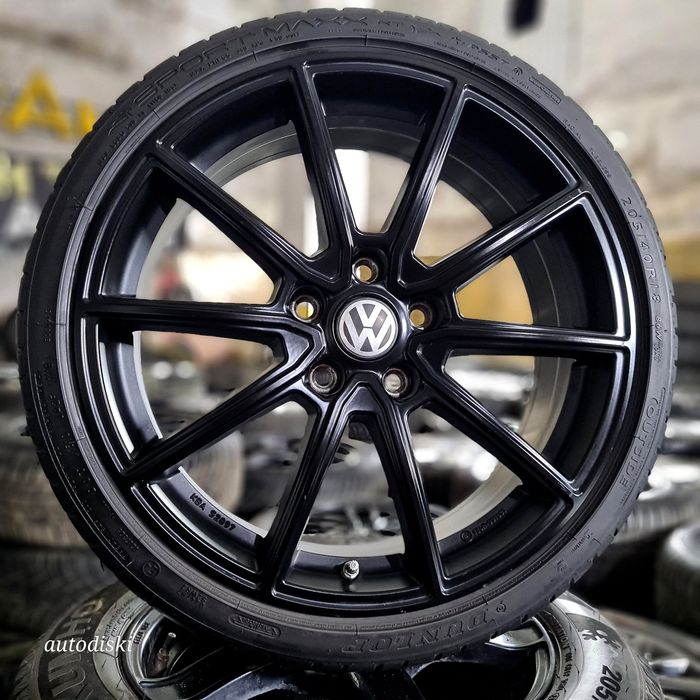 Диски VW R18 5/112 Jetta Golf Touran Skoda A7 Passat b7 b8