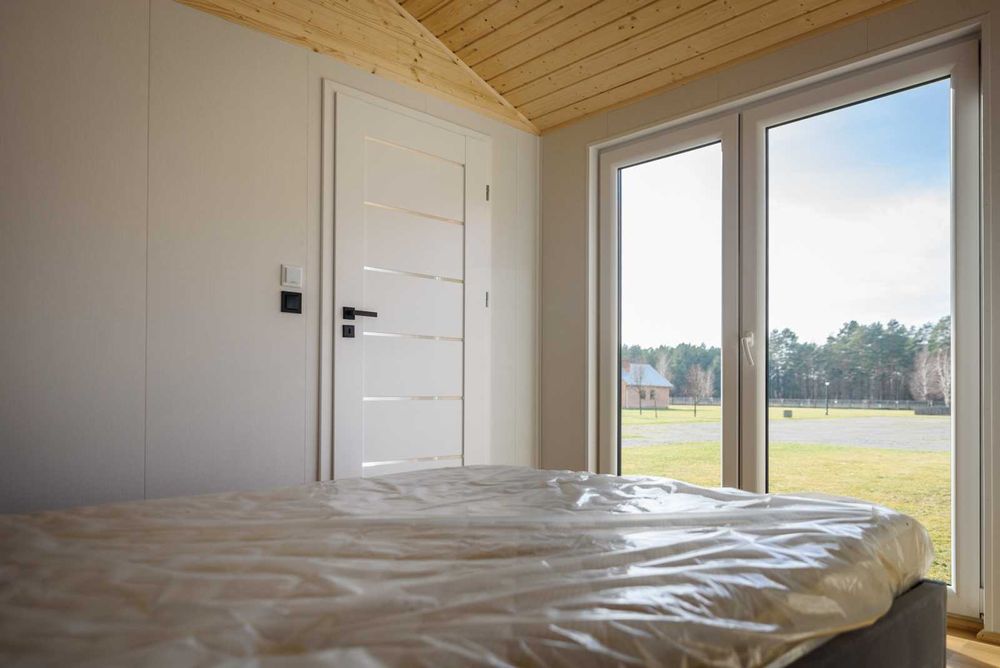 Domek Modułowy 35m² - Mobilny, Drewniany, Całoroczny, Na Zgłoszenie