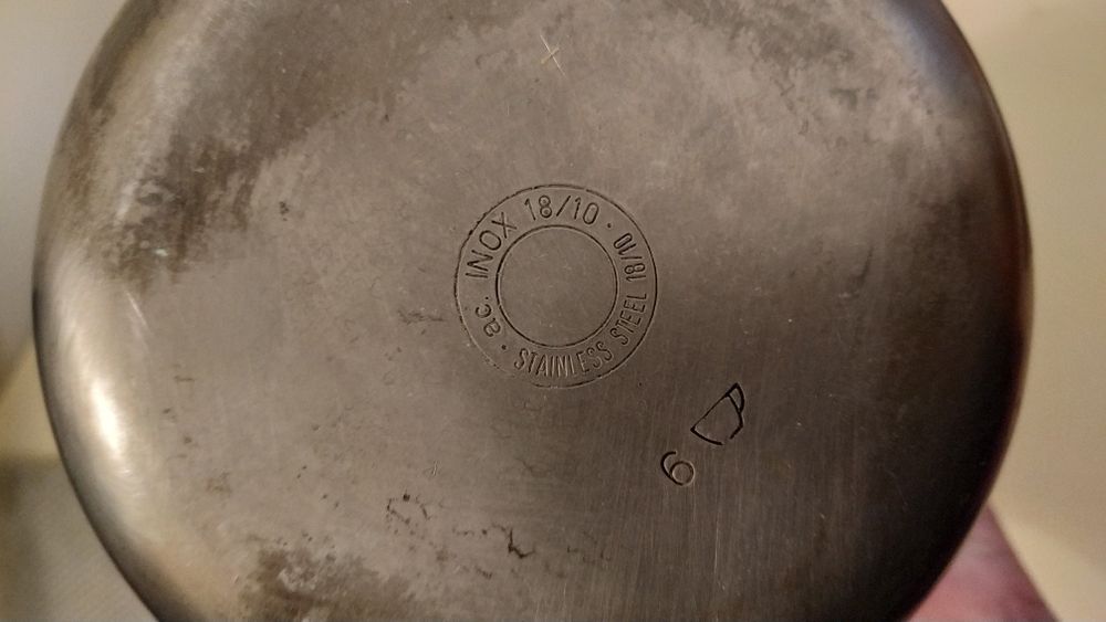 Máquina de café em aço inoxidável