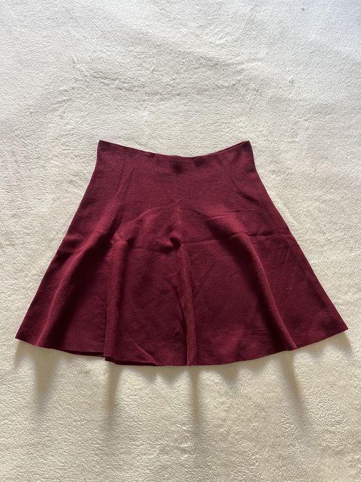 Burgundy Skirt Springfield