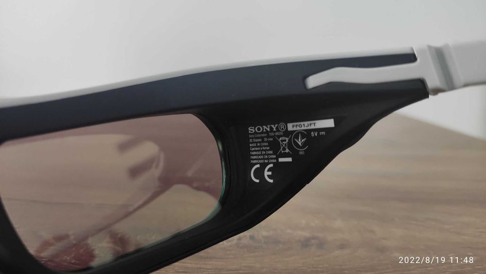 Okulary 3D Sony TDG-BR250