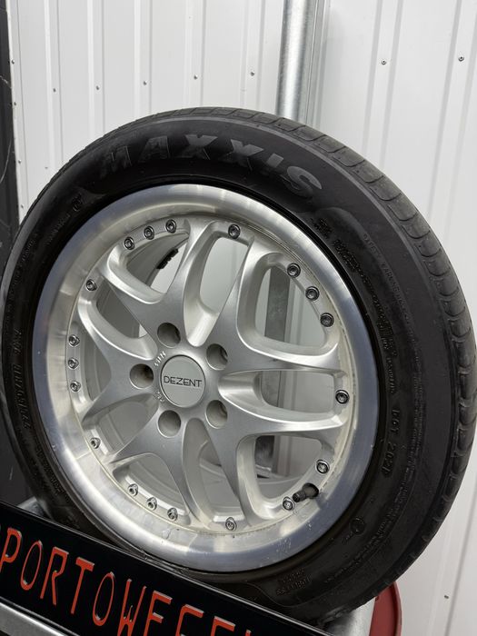 Alufelgi KOMPLET 16 cali 5x112 DEZENT Audi VW Golf Skoda Seat Mercedes