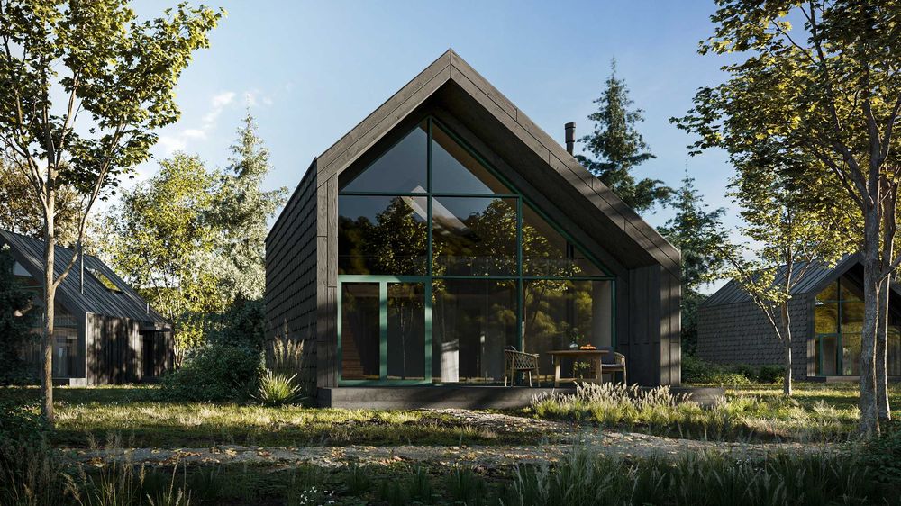 Котедж 60 м² у Карпатах | преміальний формат