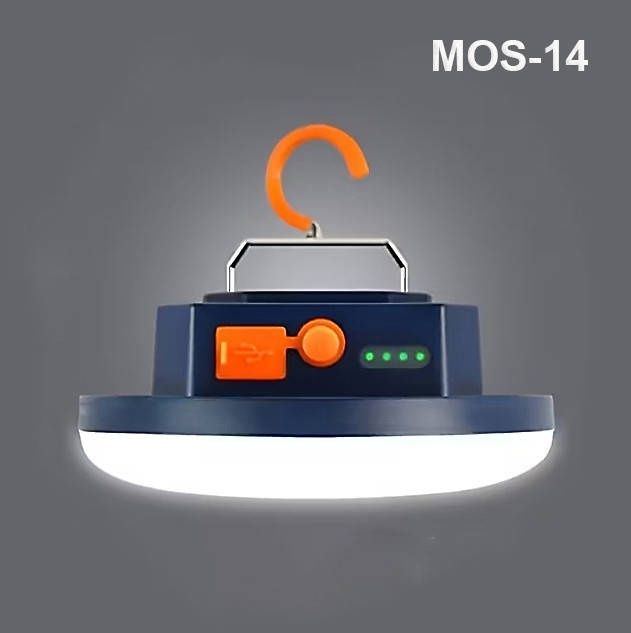 Лампа-фонарь кемпинговая MOS-14 Портативная лампа  В наявності