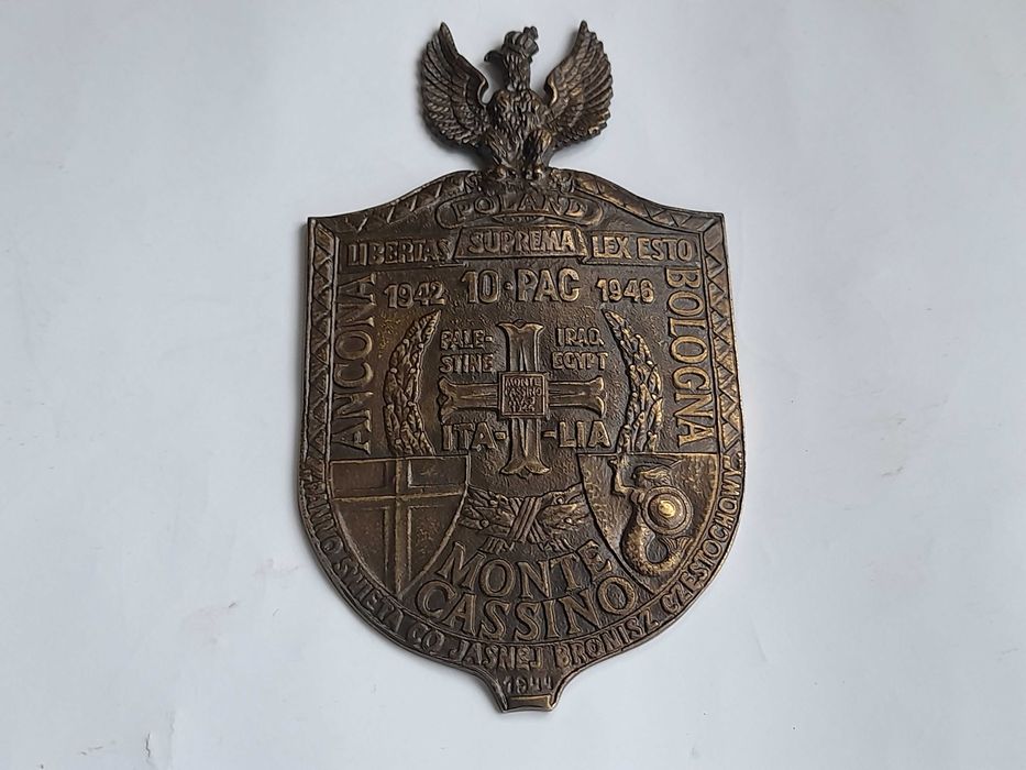 Ryngraf 2. Korpus Polski - Monte Cassino (10 Pułk Artylerii Ciężkiej)