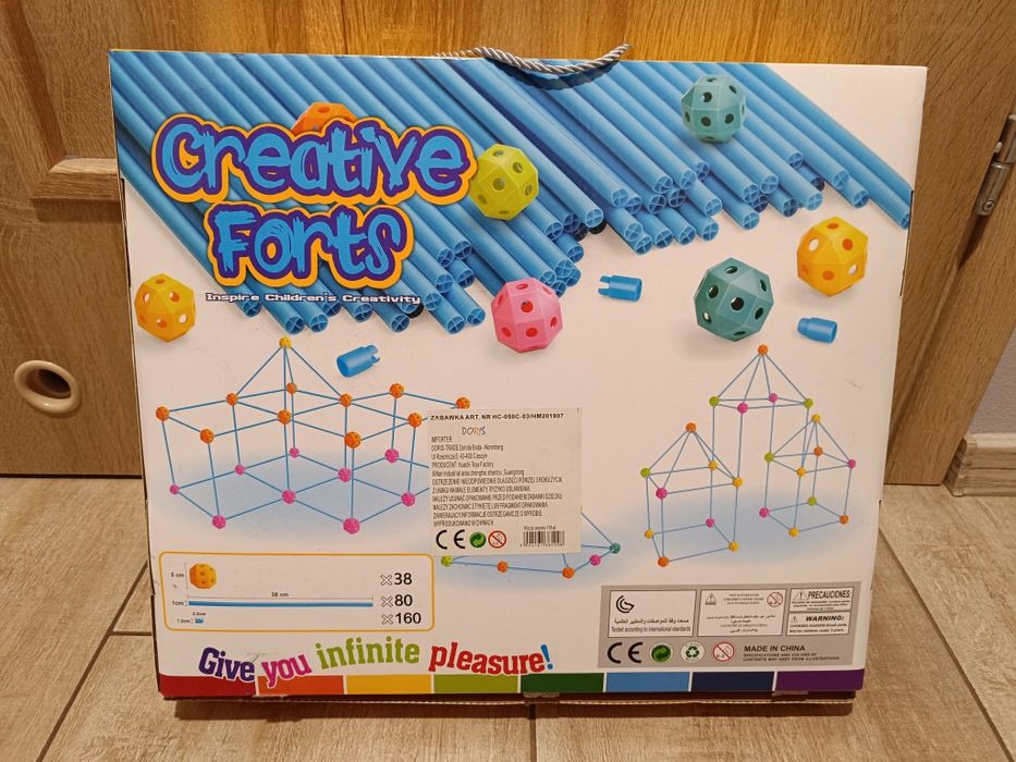 Creative Forts rurki konstrukcyjne XXL