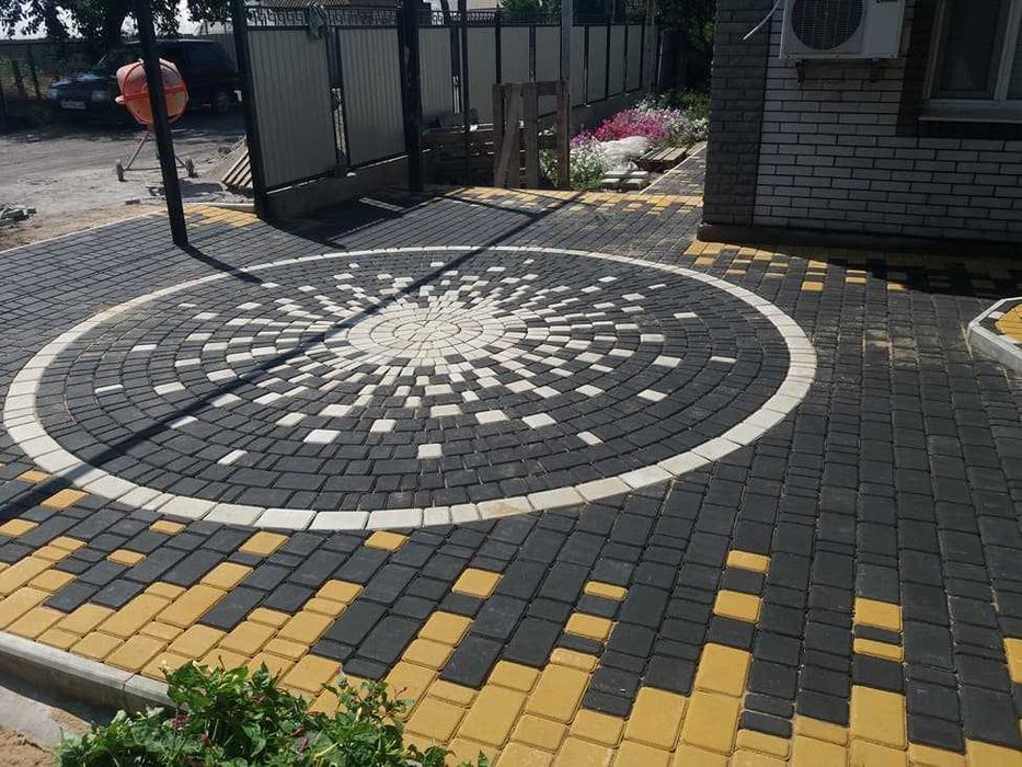 MEGA-BETON - Бруківка Старе місто/Тротуарна плитка ФЕМ/Бордюр/Поребрик