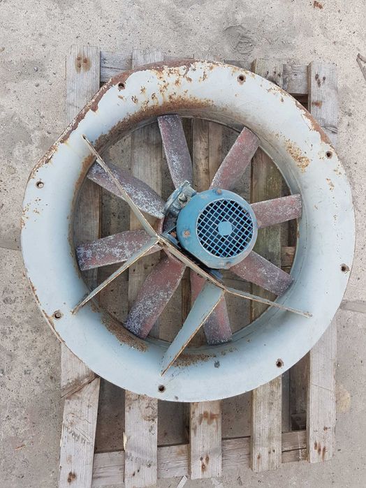 Wentylator Ścienny Nadmuch Wyciąg Turbina do Hali Kurników