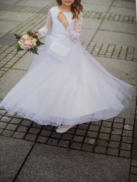 Suknia komuni rozmiar 140