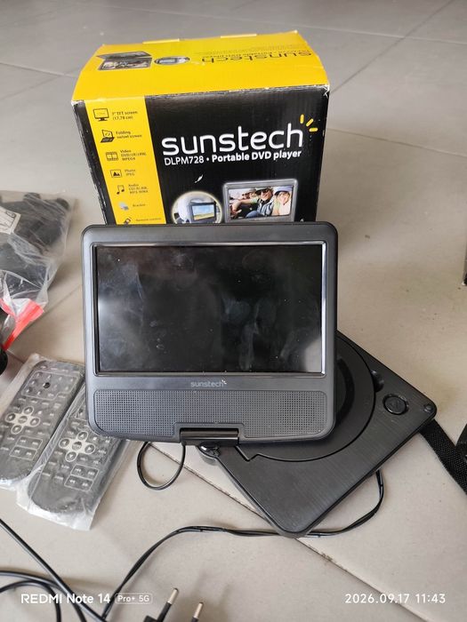 Leitores de DVD portáteis Sunstech