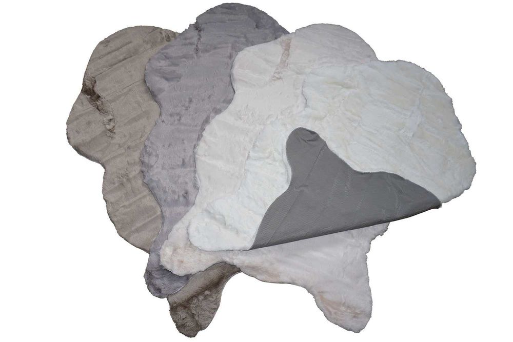 Килим-Шкіра NUEVO TPR | М'який декоративний килим | Ковер-шкура - Не ковзає !