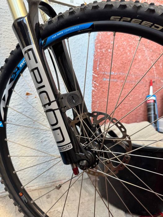 Велосипед 18 RockMachine Shimano XT / Elixir CR / SR Suntour Epicon